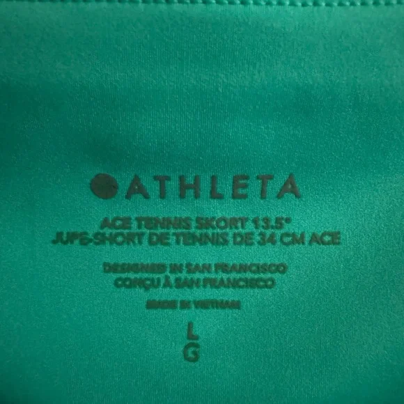 Athleta Ace Tennis Skirt 13.5 - Picture 4 of 8